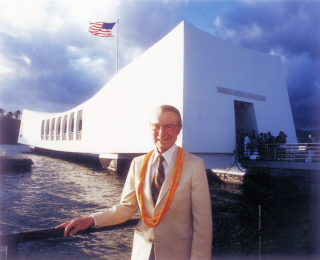 Ralph at Arizona Memorial